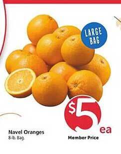 Safeway Navel oranges offer