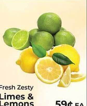 Sunset Foods Fresh zesty limes & lemons offer
