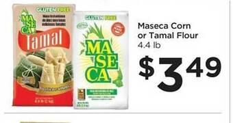 Food 4 Less Maseca corn or tamal flour offer