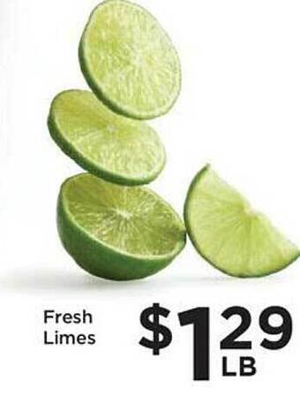 Foods Co Fresh limes offer