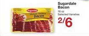 Price Chopper Sugardale bacon offer
