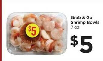 Food 4 Less Grab & go shrimp bowls offer