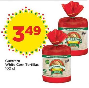 Foods Co Guerrero white corn tortillas offer