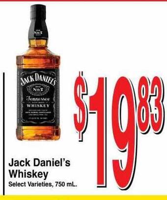 Super Saver Jack daniel's whiskey offer