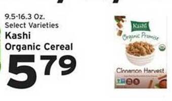 Hannaford Kashi organic cereal offer