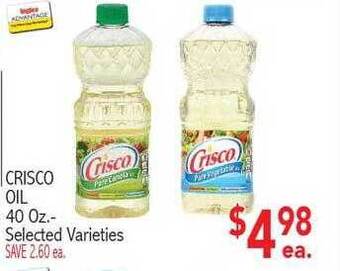 Ingles Markets Crisco oil offer