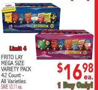 Frito lay mega size