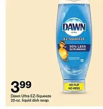 Target Dawn ultra ez-squeeze liquid dish soap. offer