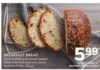 Albertsons Breakfast bread offer