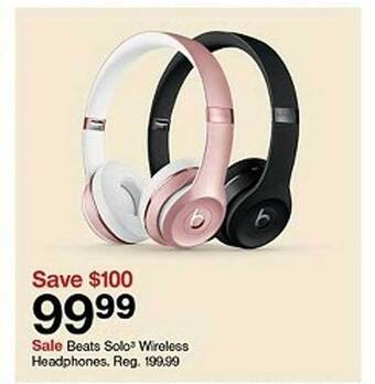 Target Beats solo wireless headphones. offer