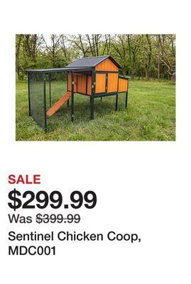 Tractor Supply Company Sentinel chicken coop, mdc001 offer