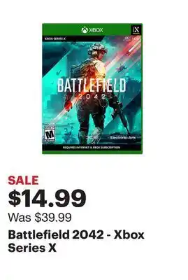 Best Buy Battlefield 2042 - xbox series x offer