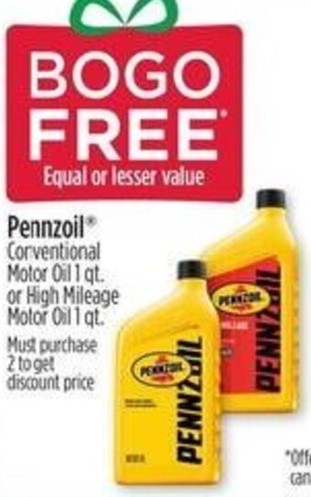 Dollar General Pennzoil offer