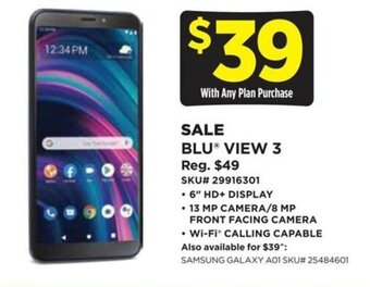 Dollar General Blu View 3 offer