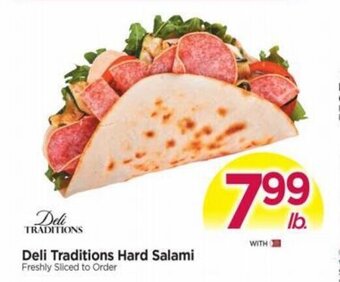 Tops Deli Traditions Hard Salami offer