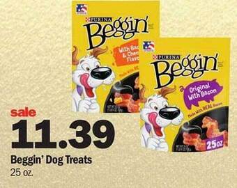 Meijer Beggin' dog treats offer