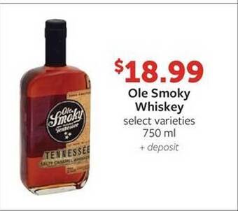 Fareway Ole smoky whiskey offer