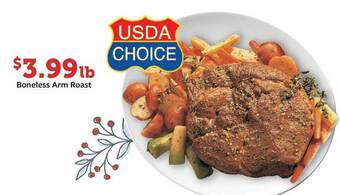 Fareway Boneless arm roast offer