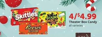 Fareway Theater box candy offer