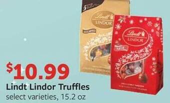 Fareway Lindt lindor truffles offer