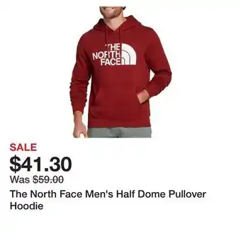 Dick's Sporting Goods The north face men's half dome pullover hoodie offer