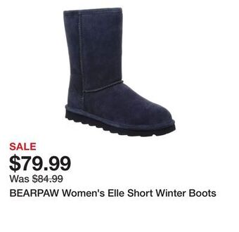 Dick's Sporting Goods Bearpaw women's elle short winter boots offer
