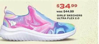 Academy Girls' skechers ultra flex 2.0 offer