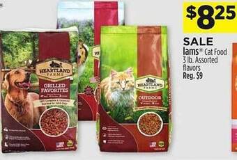 Dollar General Iams cat food assorted flavors offer