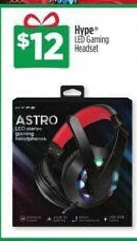 Dollar General Hype led gaming headset offer