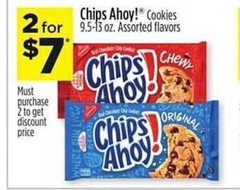 Dollar General Chips ahoy! cookies assorted flavors offer