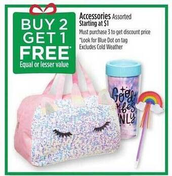 Dollar General Accessories assorted starting offer