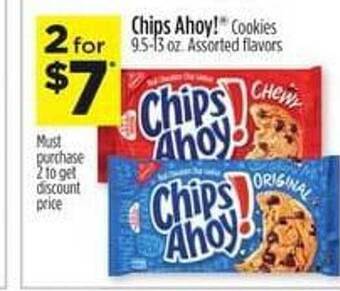 Dollar General Chips ahoy! cookies assorted flavors offer