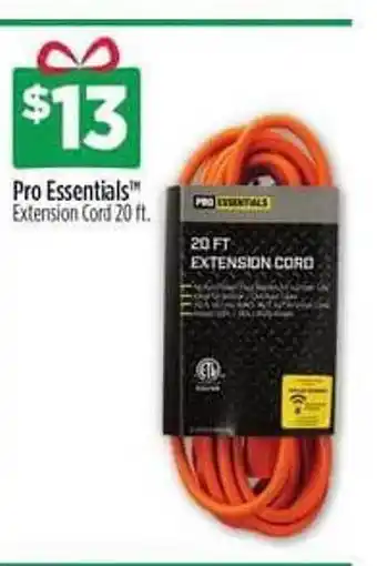Dollar General Pro essentials extension cord 20 ft. offer