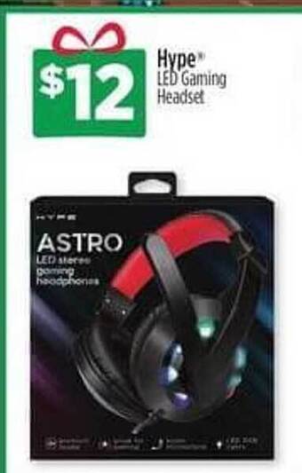 Dollar General Hype led gaming headset offer