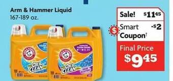 Family Dollar Arm & hammer liquid offer