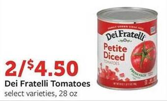 Fareway Dei fratelli tomatoes offer