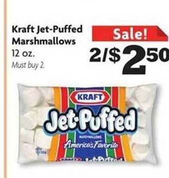 Family Dollar Kraft jet-puffed marshmallows offer