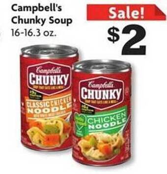 Family Dollar Campbell's chunky soup offer