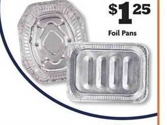 Family Dollar Foil pans offer