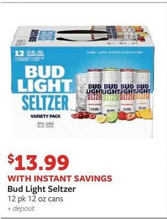 Fareway Bud light seltzer offer