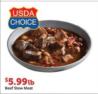 Fareway Beef stew meat offer
