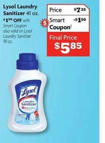 Family Dollar Lysol laundry sanitizer offer