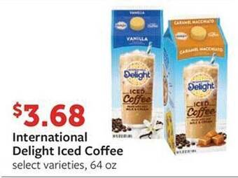 Fareway International delight iced coffee offer