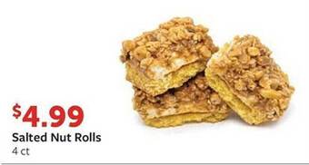 Fareway Salted nut rolls offer