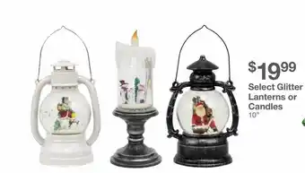 Kinney Drugs Select glitter lanterns or candles offer