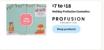 Walgreens Holiday profusion cosmetics offer