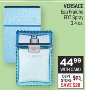 CVS Versace eau fraîche edt spray 3.4 oz. offer