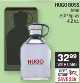 CVS Hugo boss man edp spray 4.2 oz. offer