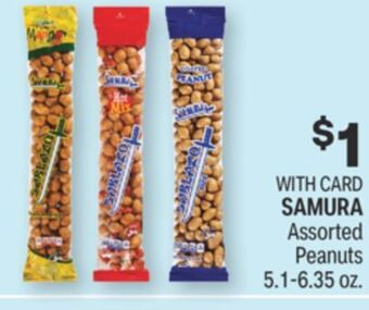 CVS Samura assorted peanuts 5.1-6.35 oz. offer