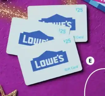 Sam's Club Lowe's® gift cards offer
